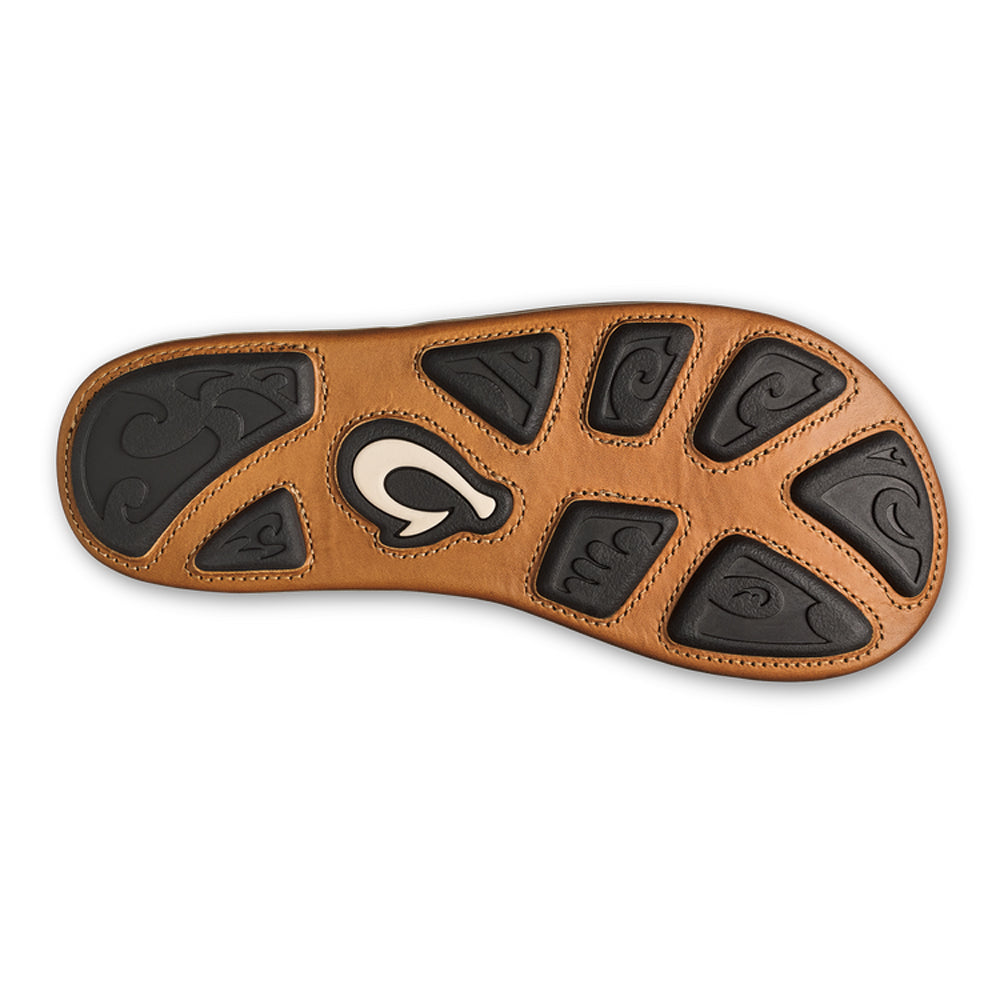 Olukai Hiapo Mens Sandal 4DFM-Odyssey Grey-Sahara 13