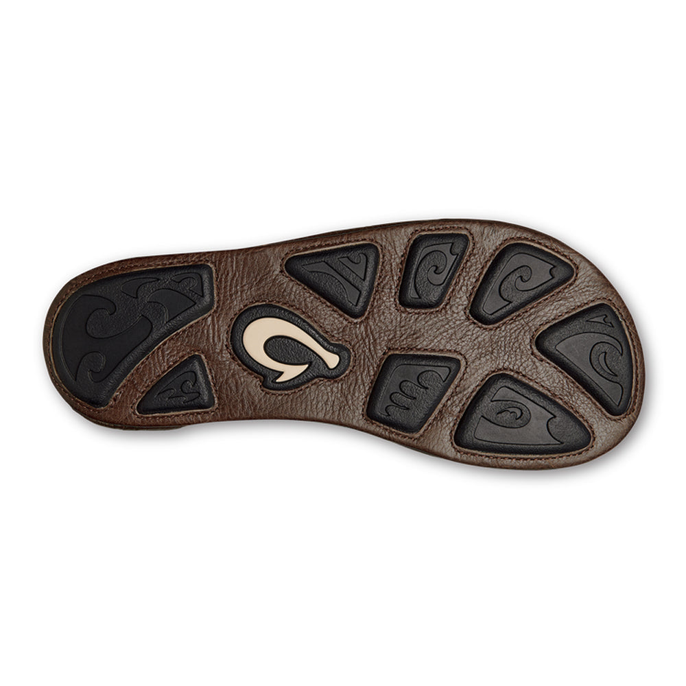 Olukai Hiapo Mens Sandal SK63-Rum-Dark Wood 14