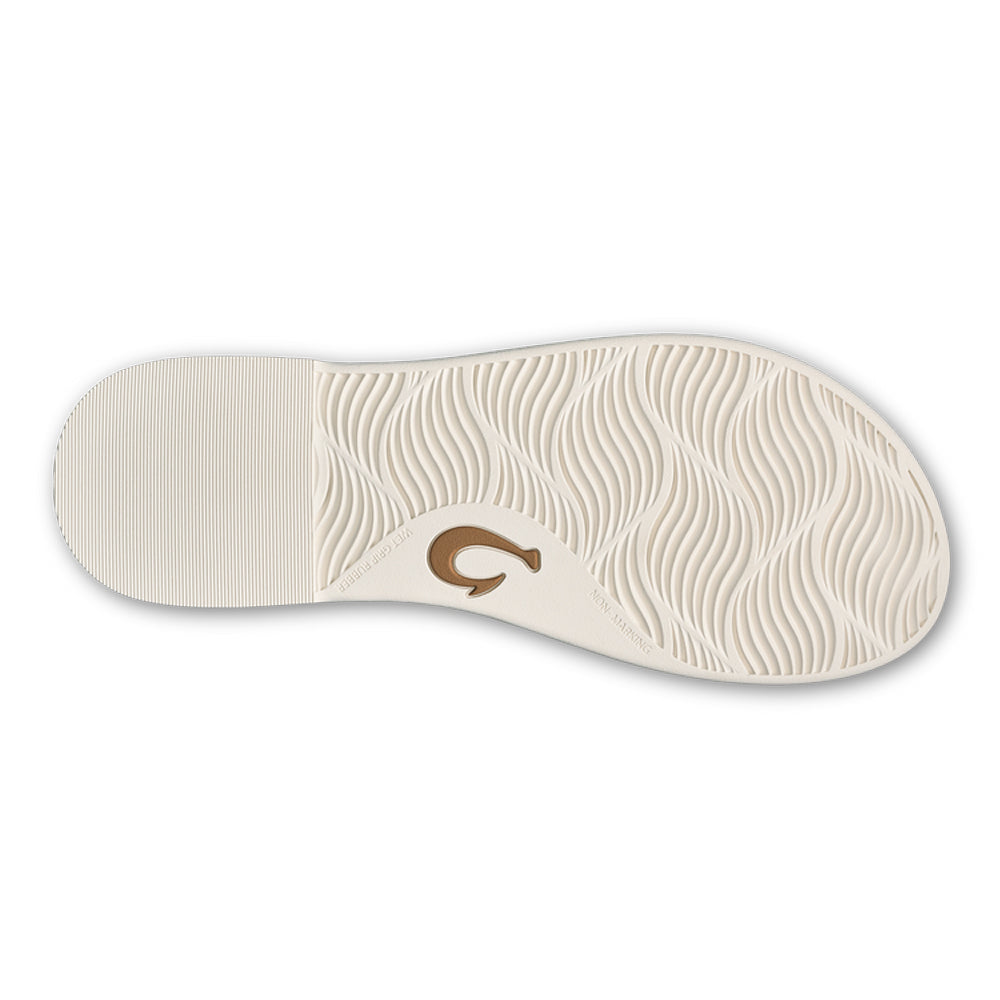 Olukai La I T-Bar Womens Sandal WSWS-White Sand-White Sand 9