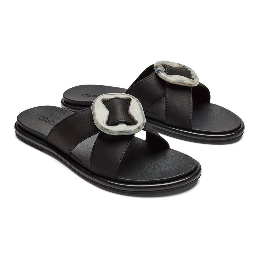 Olukai La I Slide Womens Sandal LRLR-Lava Rock-Lava Rock 8