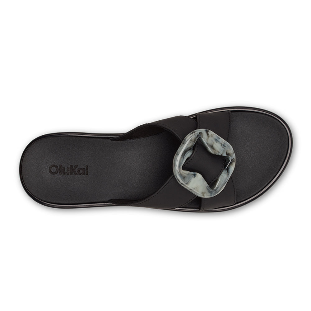 Olukai La I Slide Womens Sandal LRLR-Lava Rock-Lava Rock 11