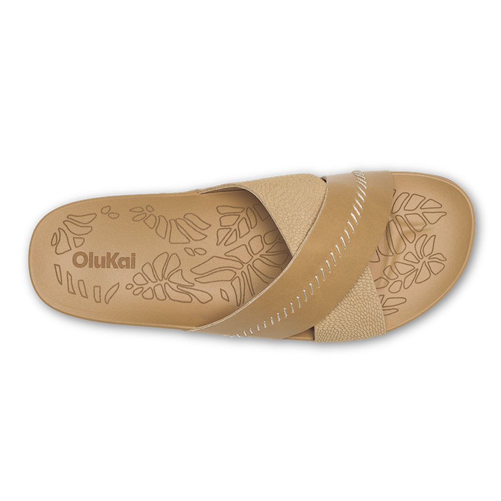 Olukai Kipe a Olu Womens Sandal WVWV-Warm Sand-Warm Sand 6