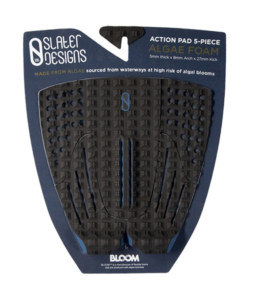 Firewire Action Slater 5-Piece Arch Traction Pad Black/Blue OS