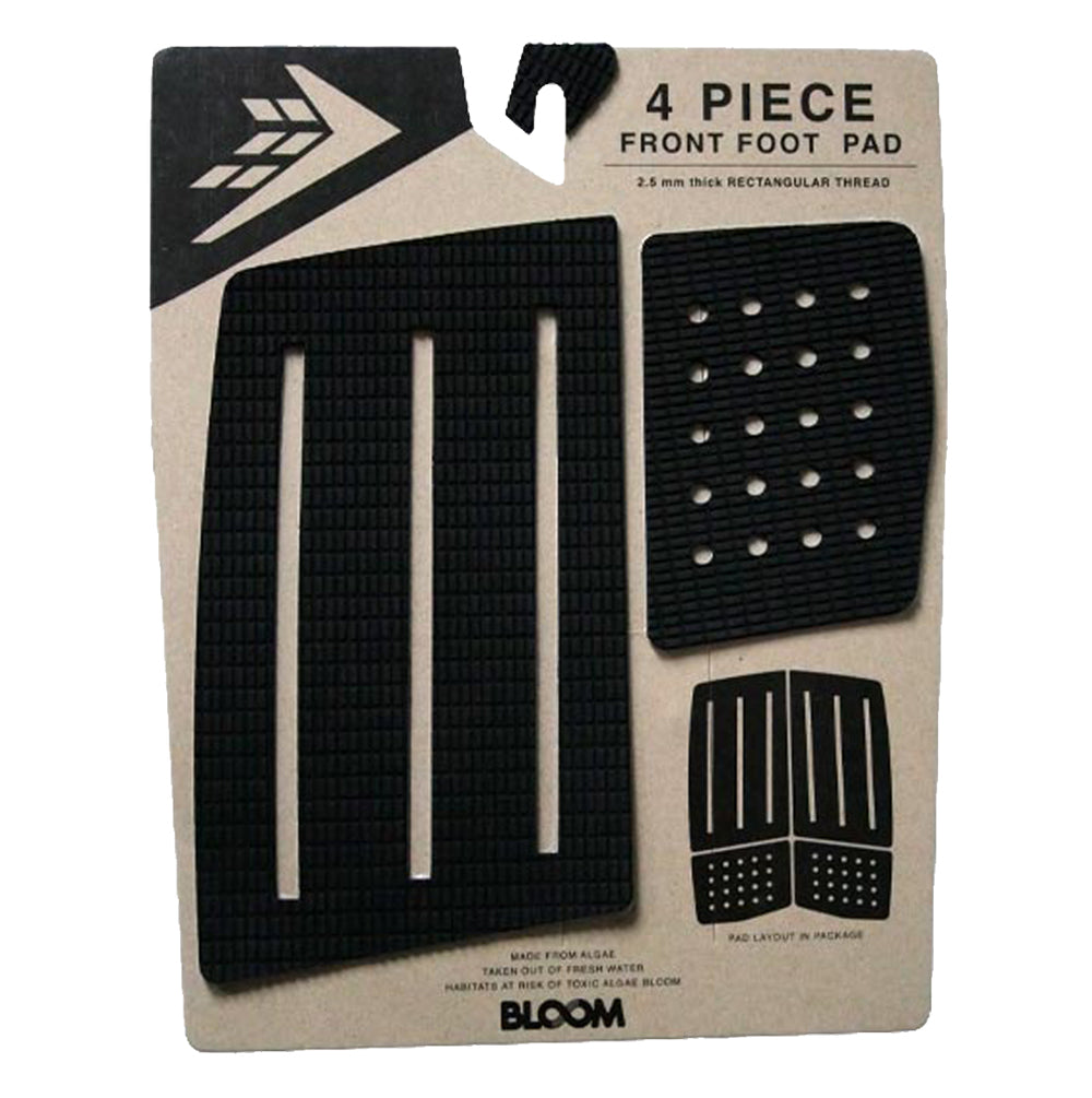 Firewire 4-Piece Front Foot Traction Pad Black OS