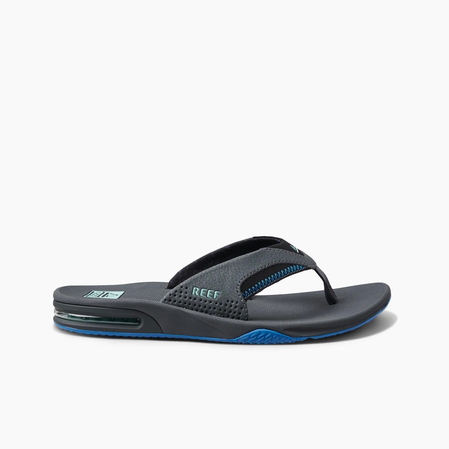 Reef Fanning Mens Sandal Gunmetal-Ocean 15