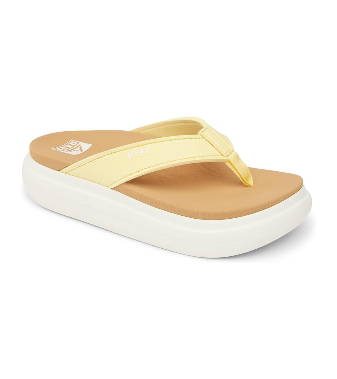 Reef Cushion Bondi Womens Sandals Pale Banana 10