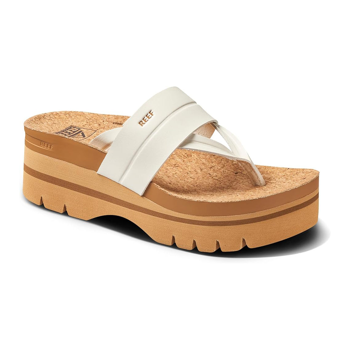 Reef Vista Higher Savanah Womens Sandal Whisper White 10