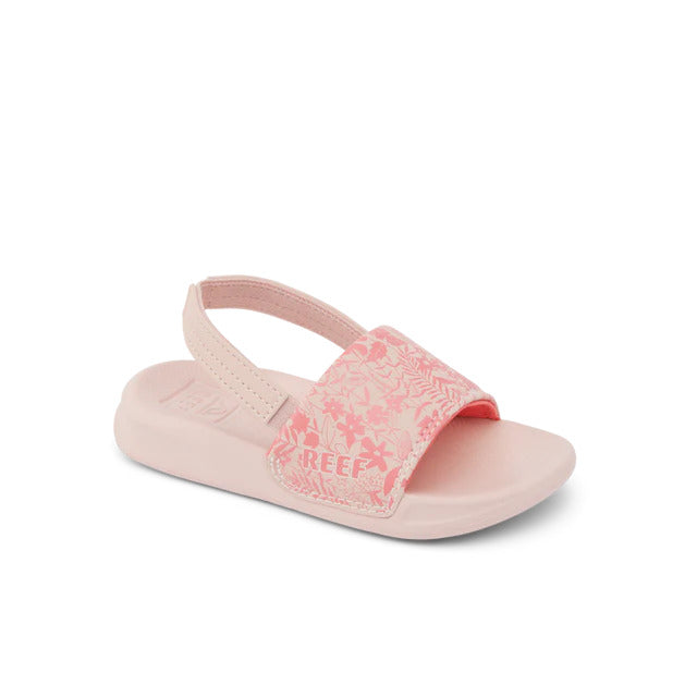 Reef Little One Slide Girls Sandal Flower Field 8 C