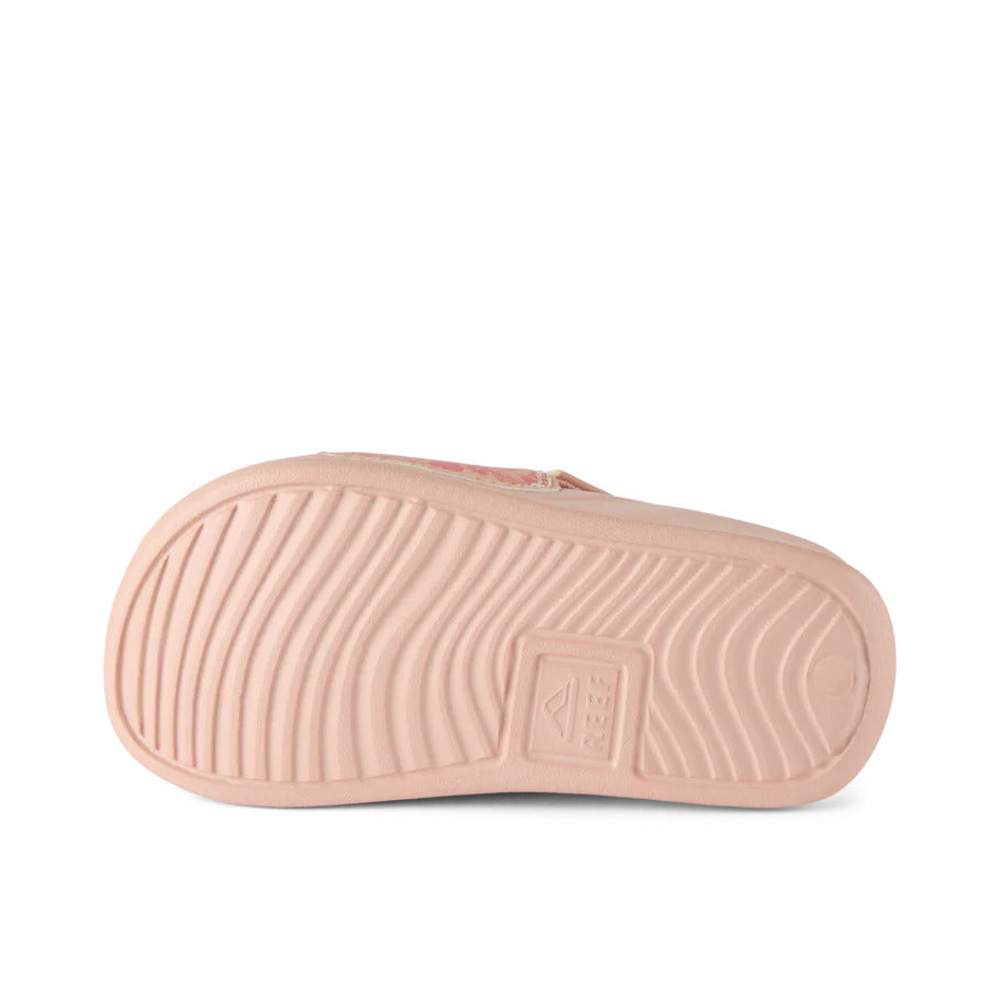 Reef Little One Slide Girls Sandal Flower Field 5 C