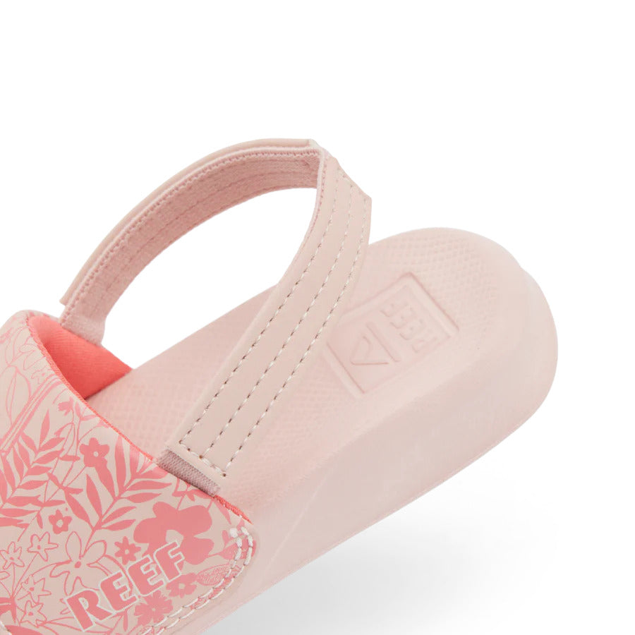 Reef Little One Slide Girls Sandal Flower Field 6 C