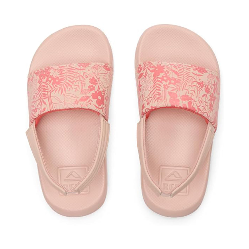 Reef Little One Slide Girls Sandal Flower Field 8 C