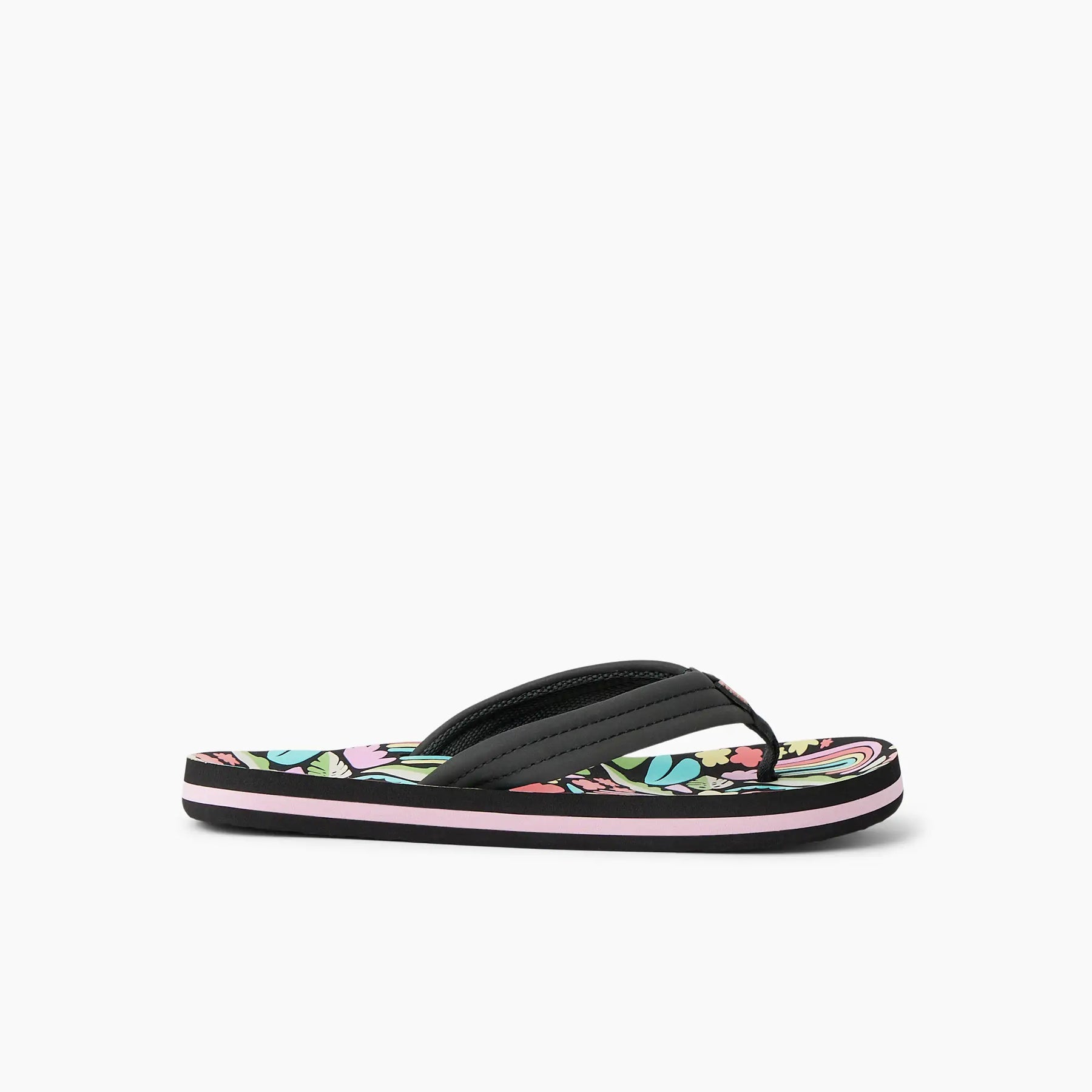 Reef Ahi Girls Sandal Tropical Rainbow 5 Y