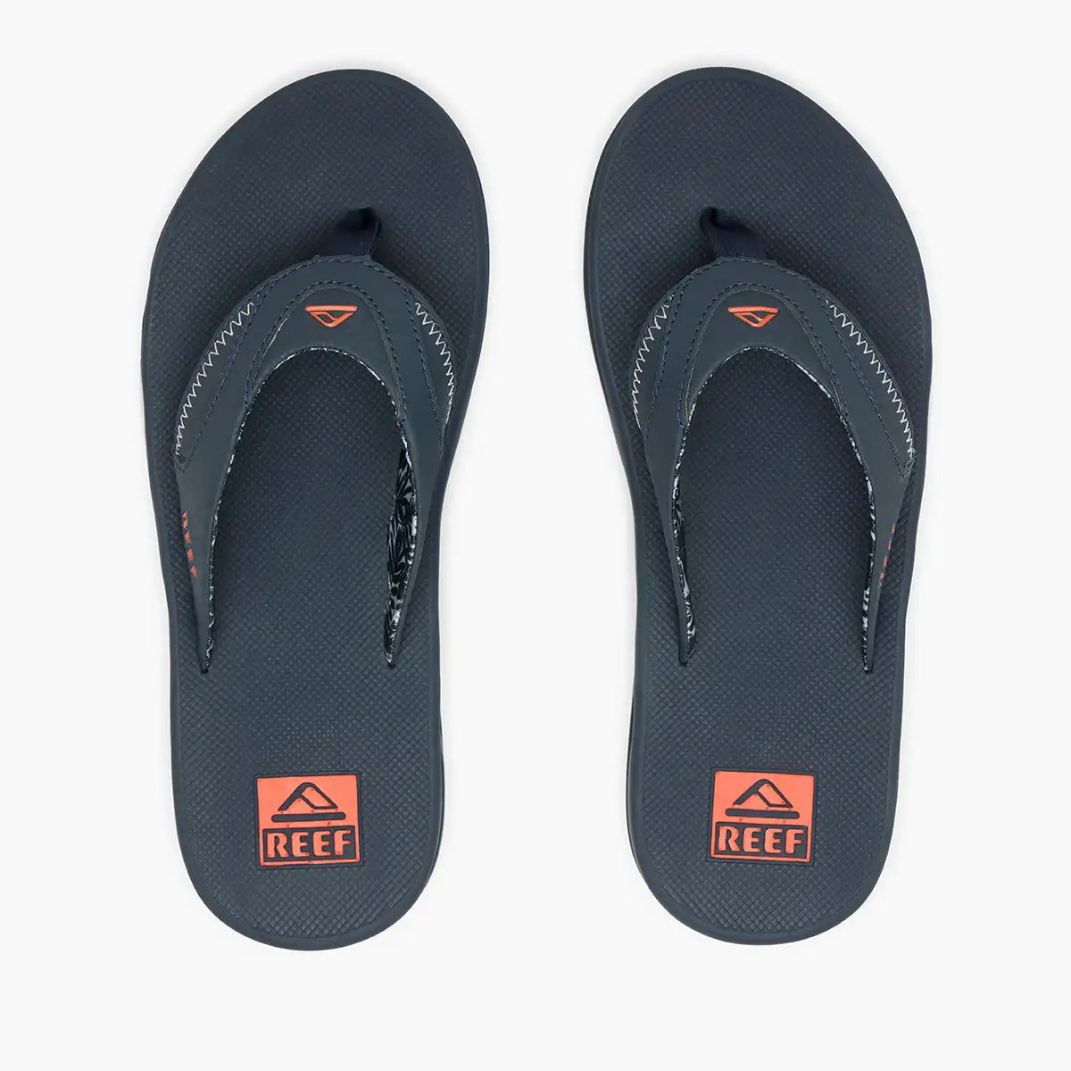 Reef Fanning Mens Sandal Navy-Orange Tropic 8