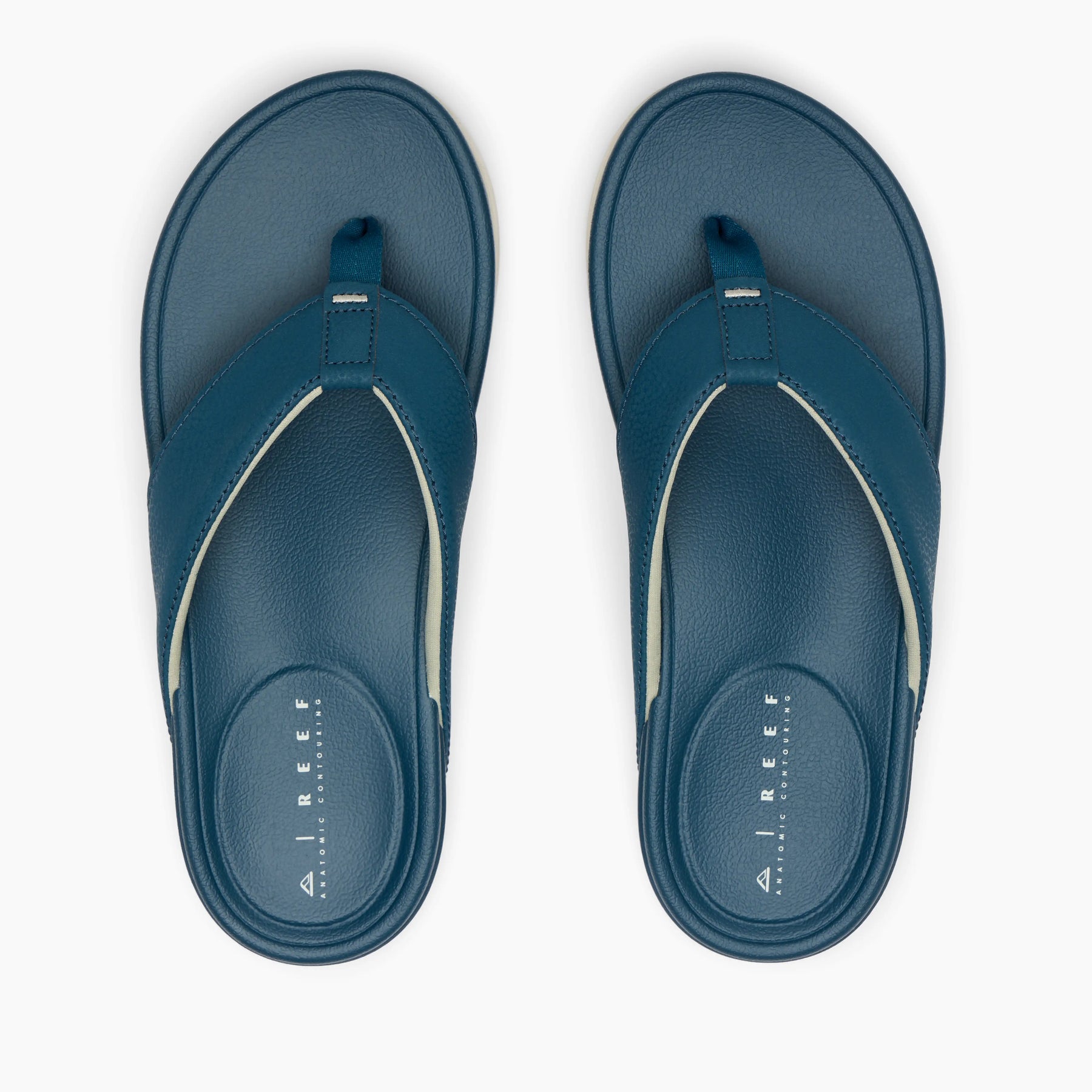 Reef Phantom Bonzer Mens Sandal Deep Sea-White 12