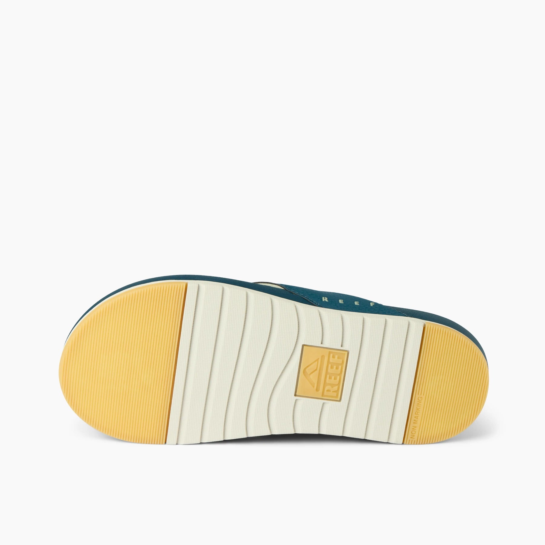 Reef Phantom Bonzer Mens Sandal Deep Sea-White 12