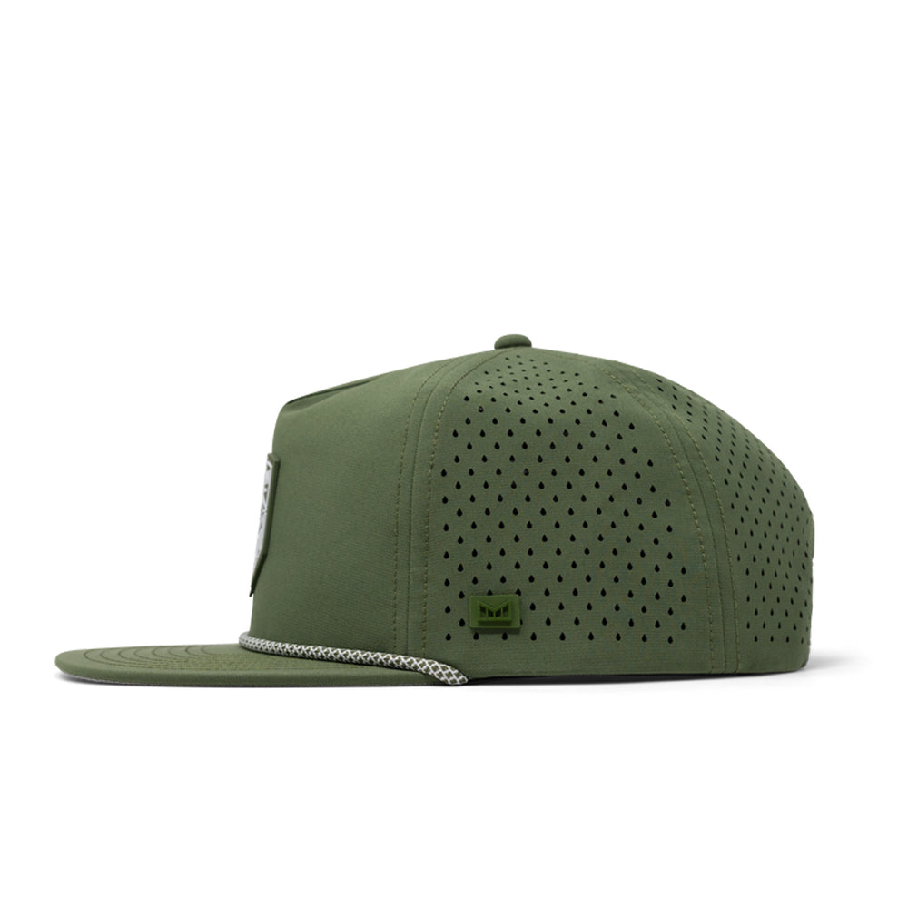 Melin Hydro Coronado Shield Hat Olive OS