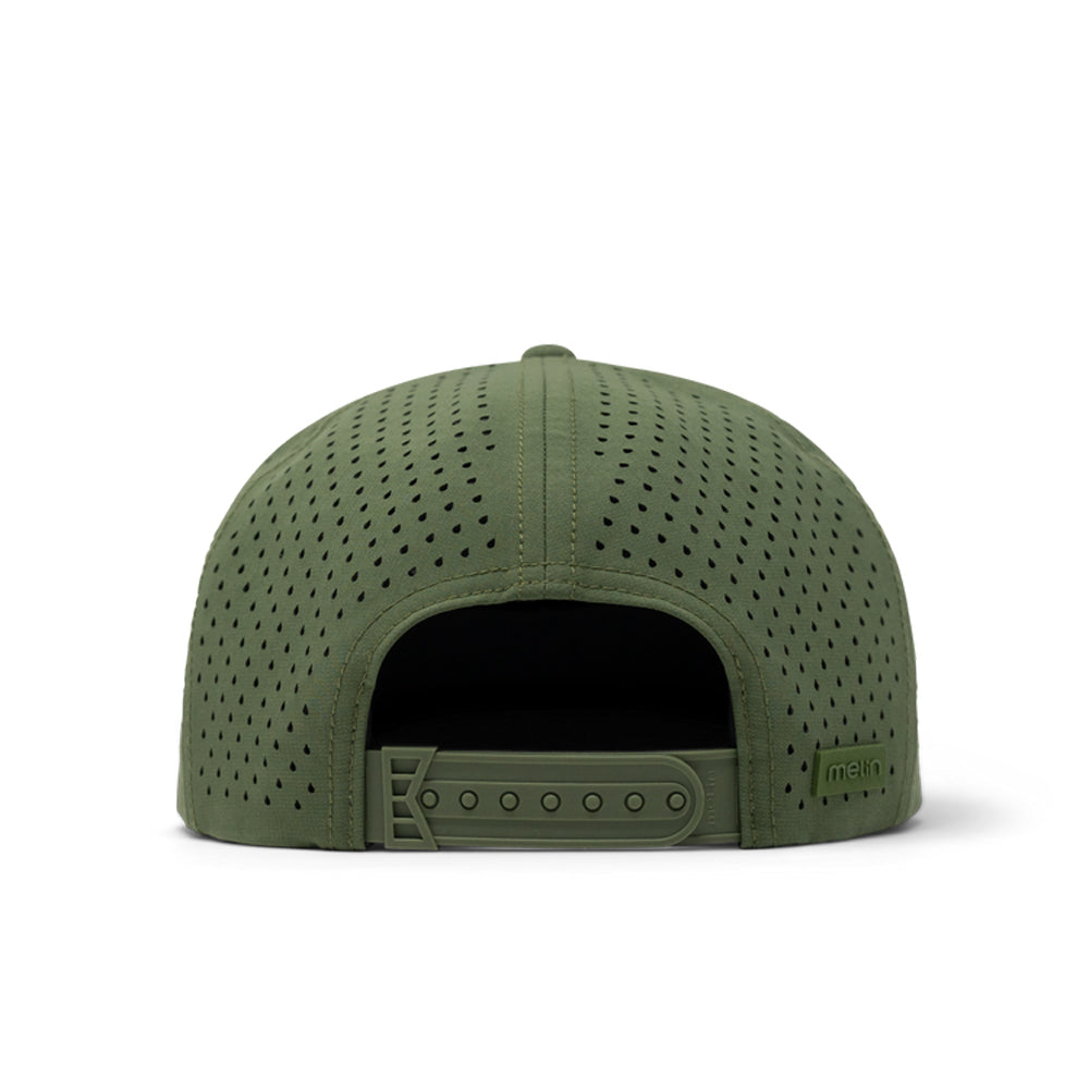 Melin Hydro Coronado Shield Hat Olive OS
