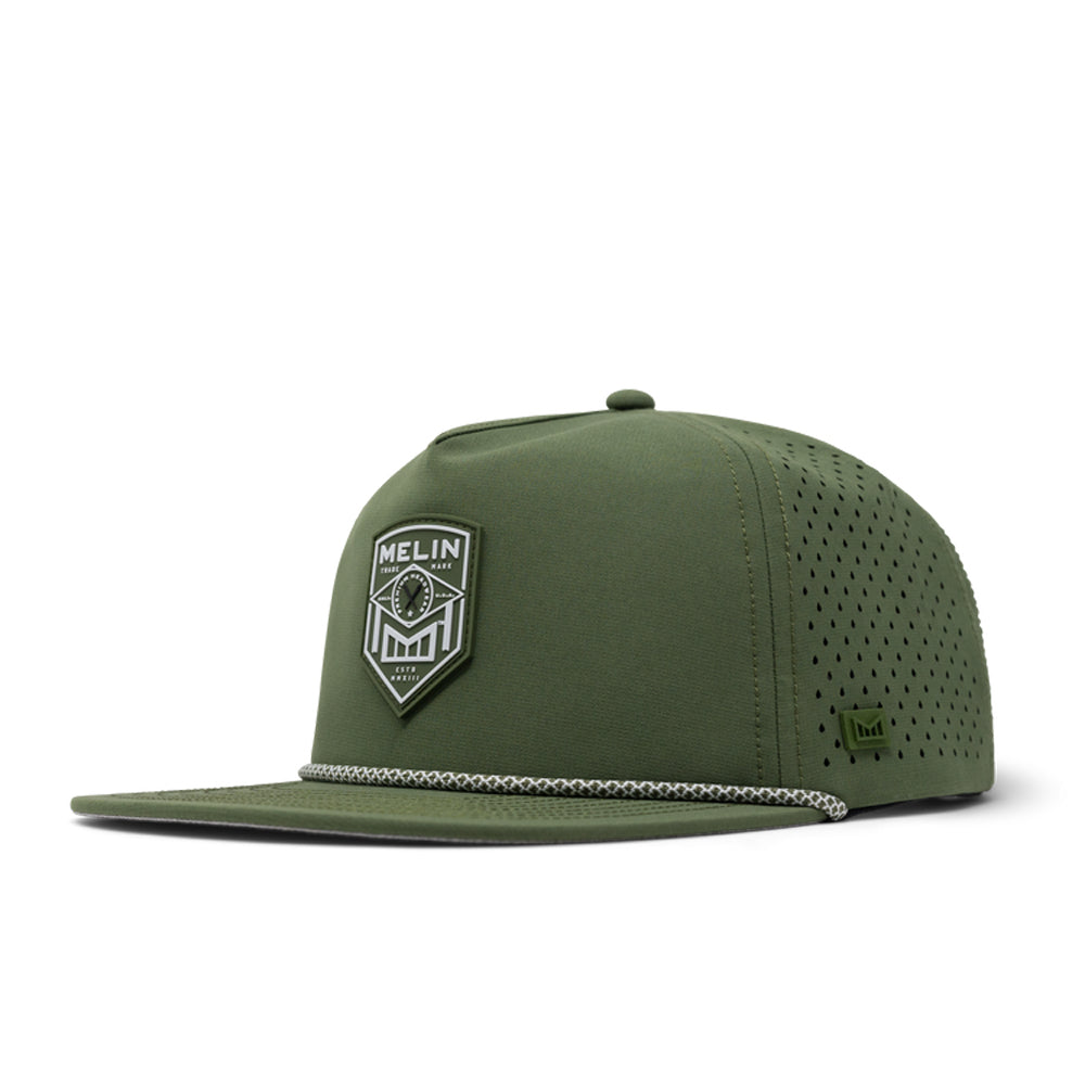 Melin Hydro Coronado Shield Hat Olive OS
