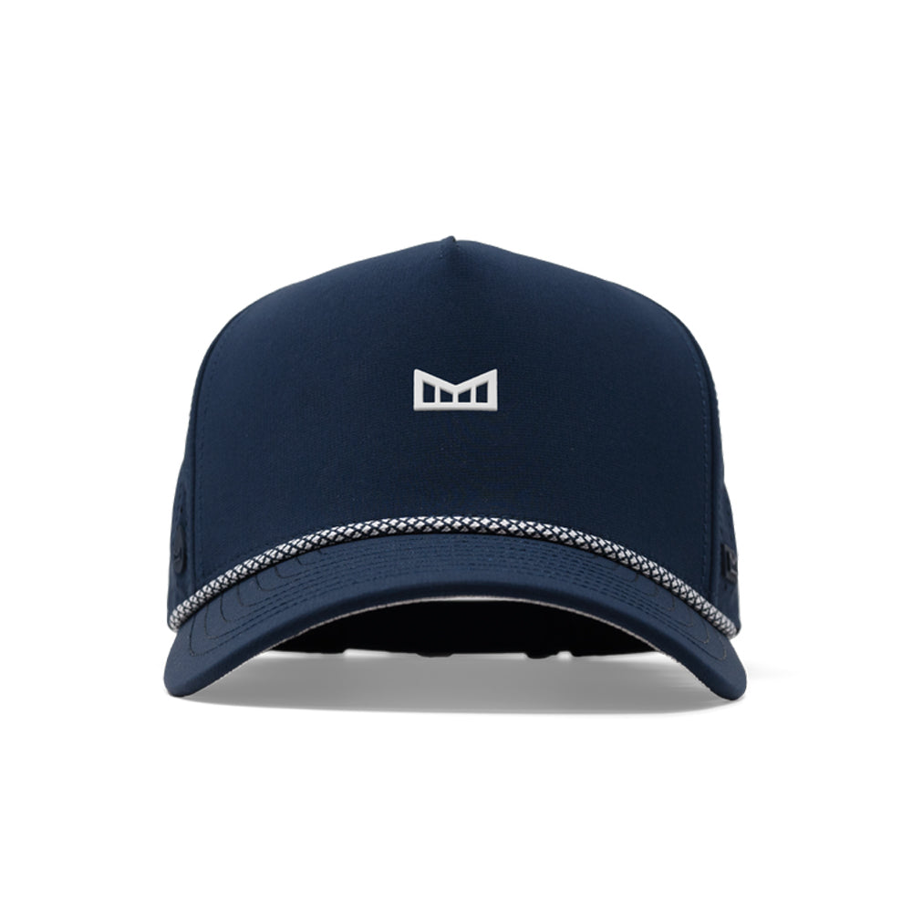 Melin Hydro Odyssey Rope Bulls Icon Hat Navy OS