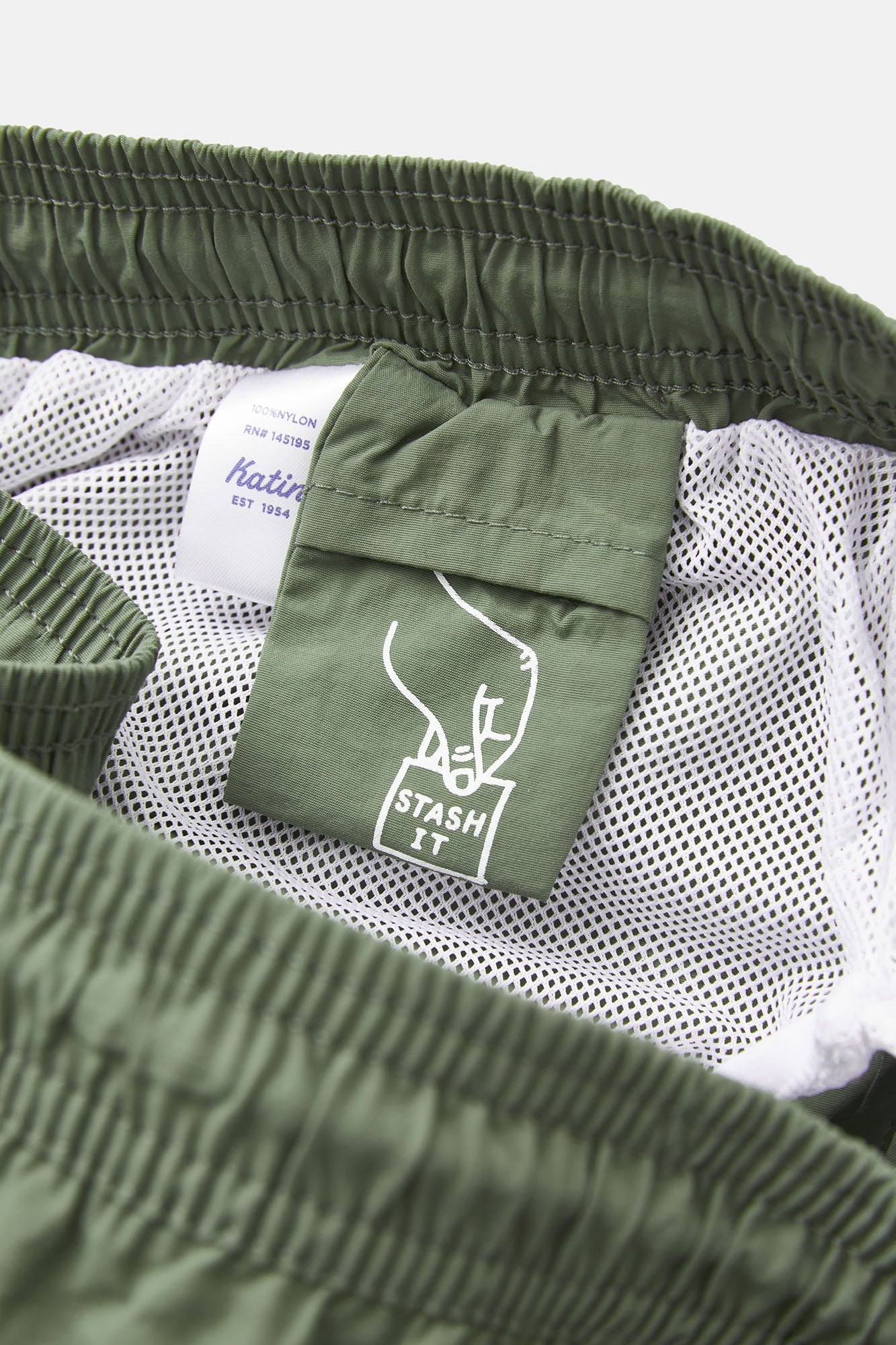 Katin Poolside Boys Volley Short OLIVE L