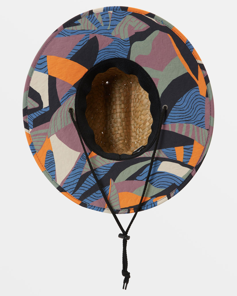 Quiksilver Pierside Print Straw Hat PMR0 L/XL