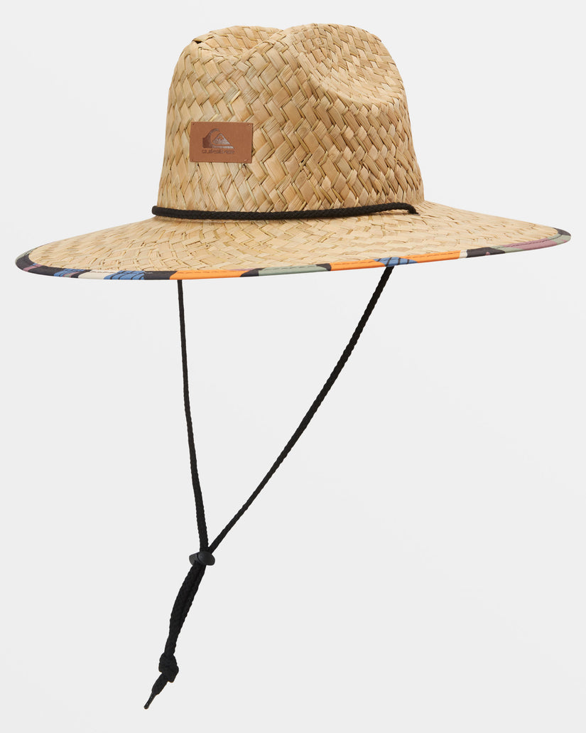 Quiksilver Pierside Print Straw Hat PMR0 L/XL