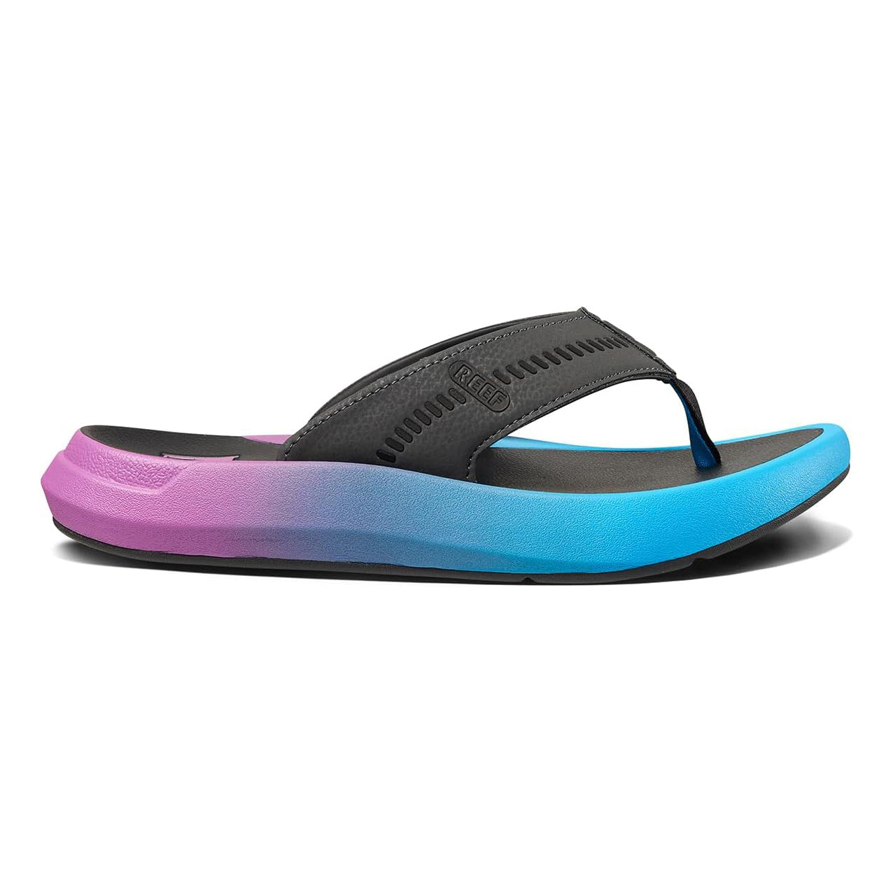 Reef Cruiser Mens Sandal Grey-Purple-Blue 10
