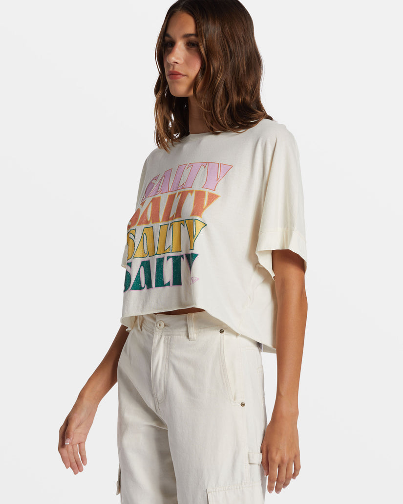 Roxy Salty Stack Tee WBS0 L