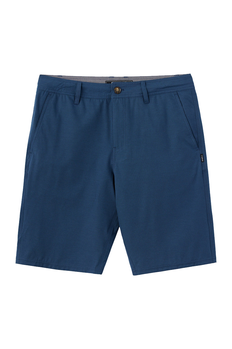 O'Neill Boys Reserve Light Check Shorts NVY 23