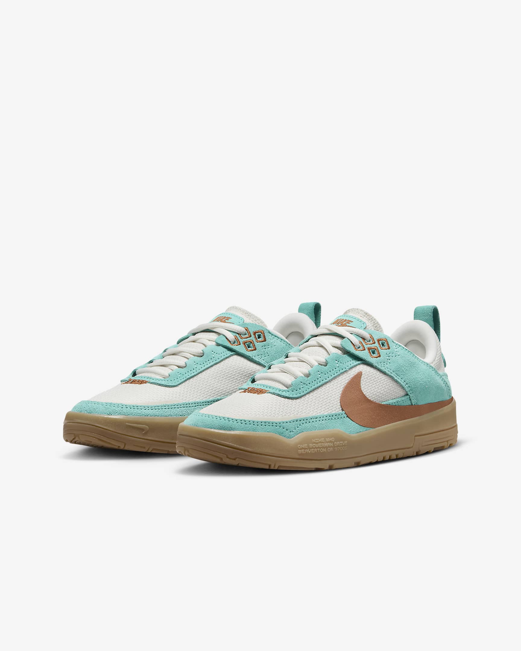 Nike SB Day One (GS) 301-GreenFrost/DarkRusset 4.5Y