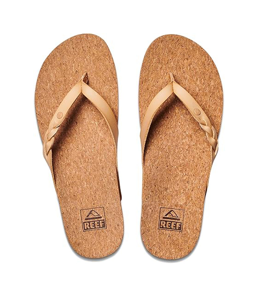 Reef Cushion Court Twist Womens Sandal Seashell 10