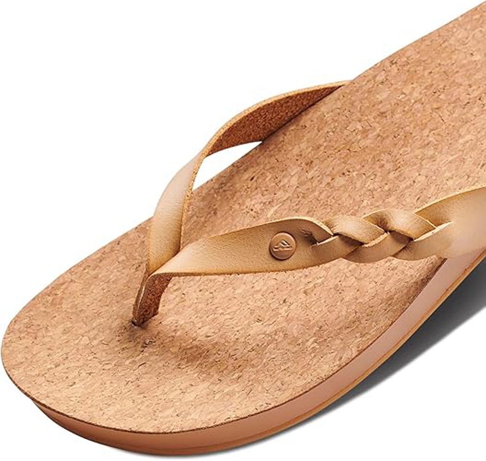 Reef Cushion Court Twist Womens Sandal Seashell 10