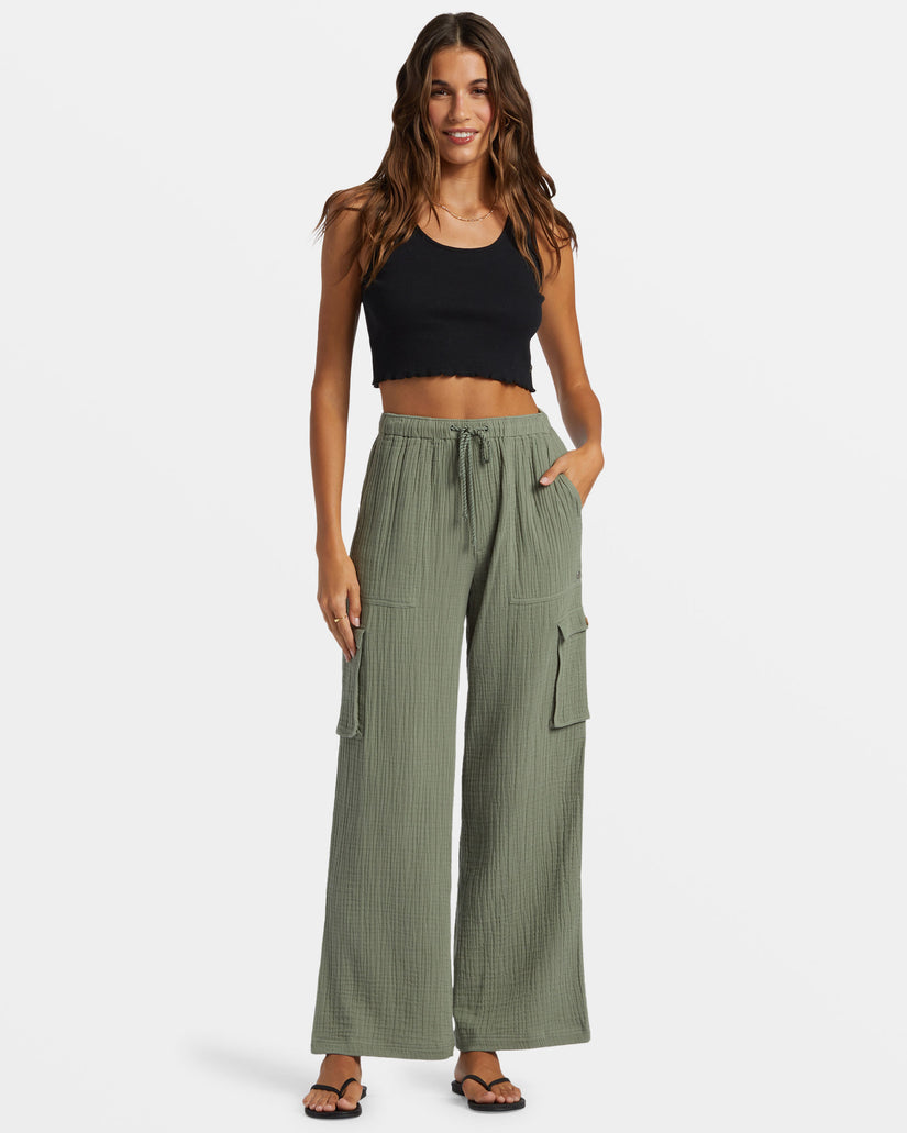 Roxy Precious Cargo Beach Pants GZC0 L