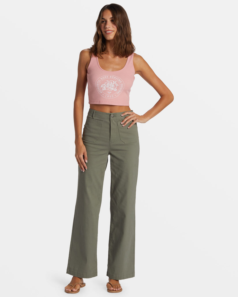 Roxy Surfing Original Cropped Tank MFE0 L
