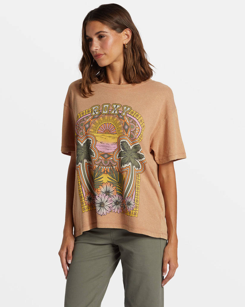 Roxy Morockin Oversized SS Tee CLB0 S