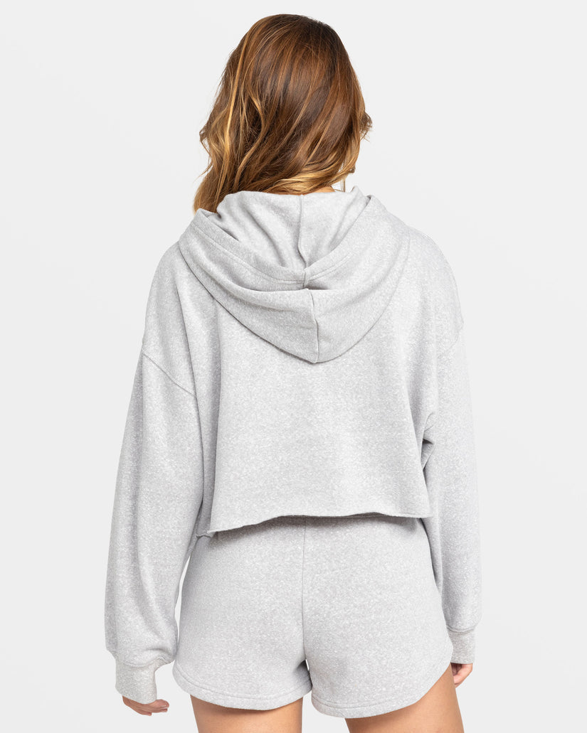 Roxy Afternoon Hike Cropped Sweatshirt SGRH L