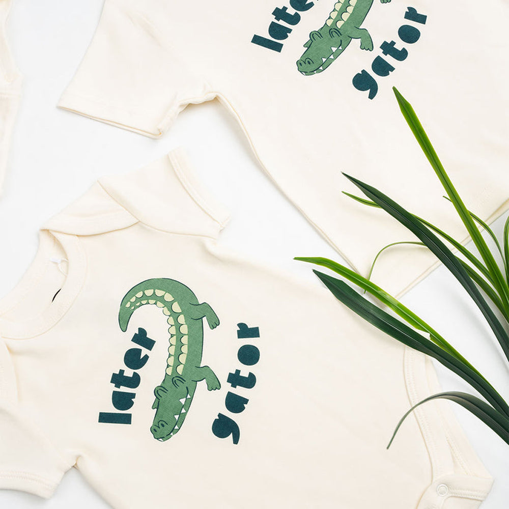 Emerson and Friends Baby Onesie LaterGator 12-18M