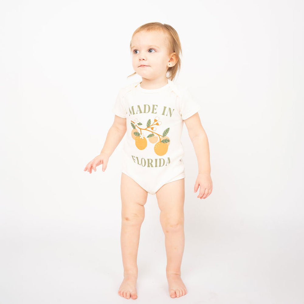 Emerson and Friends Baby Onesie MadeinFlorida 3-6M