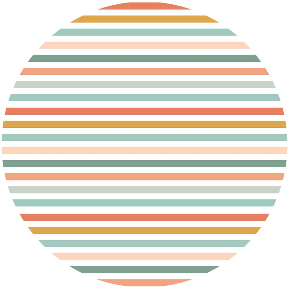 Emerson and Friends Reversible Ruffle Girls One Piece Beach/Stripes 6-12M