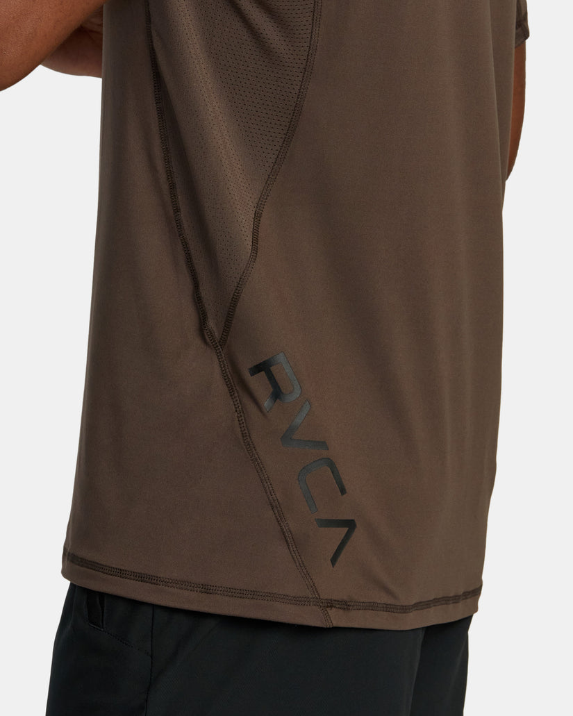 RVCA Sport Vent SS Tee CHO XXL
