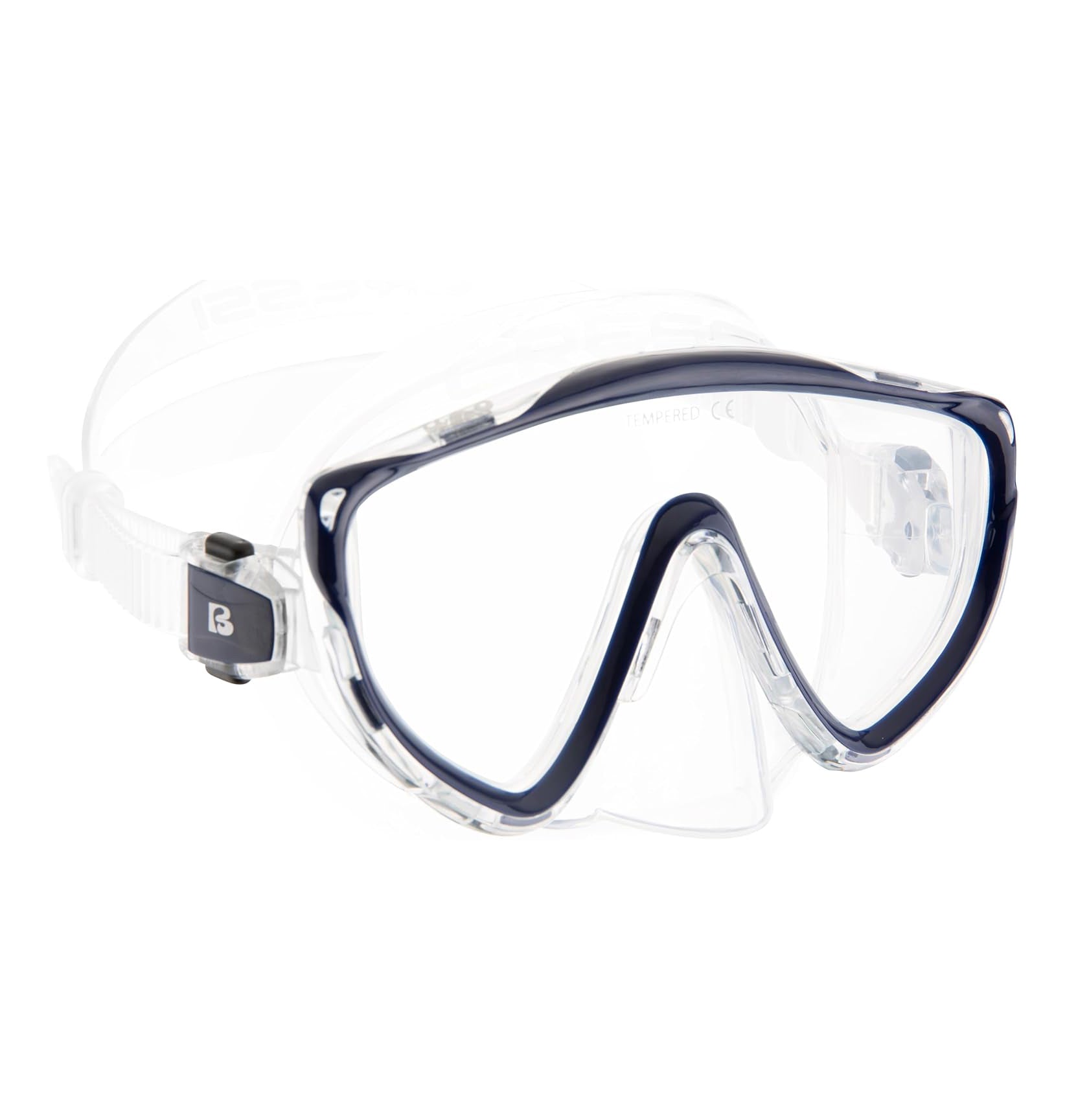 Cressi Tino & Scilla Snorkeling Combo Clear/BlueNavy