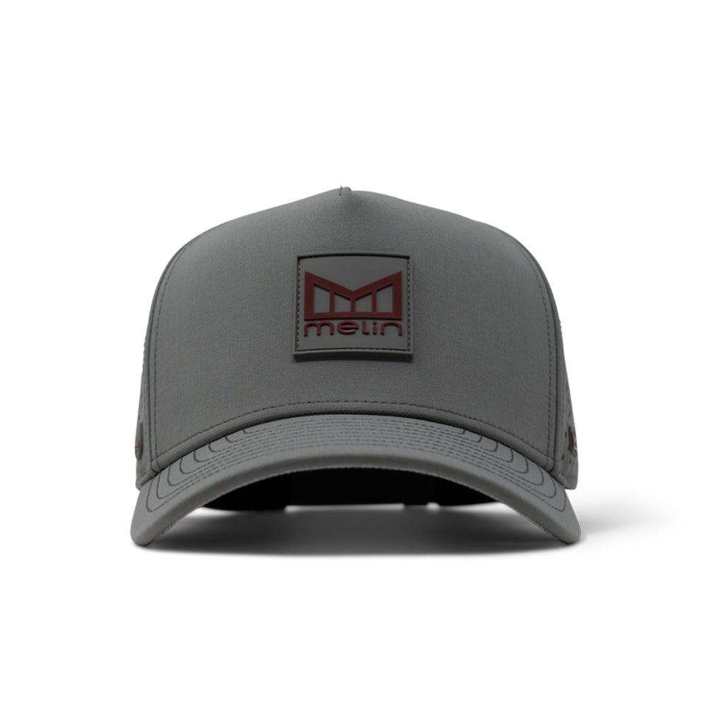 Melin Hydro Odyssey Stacked Hat Pewter C