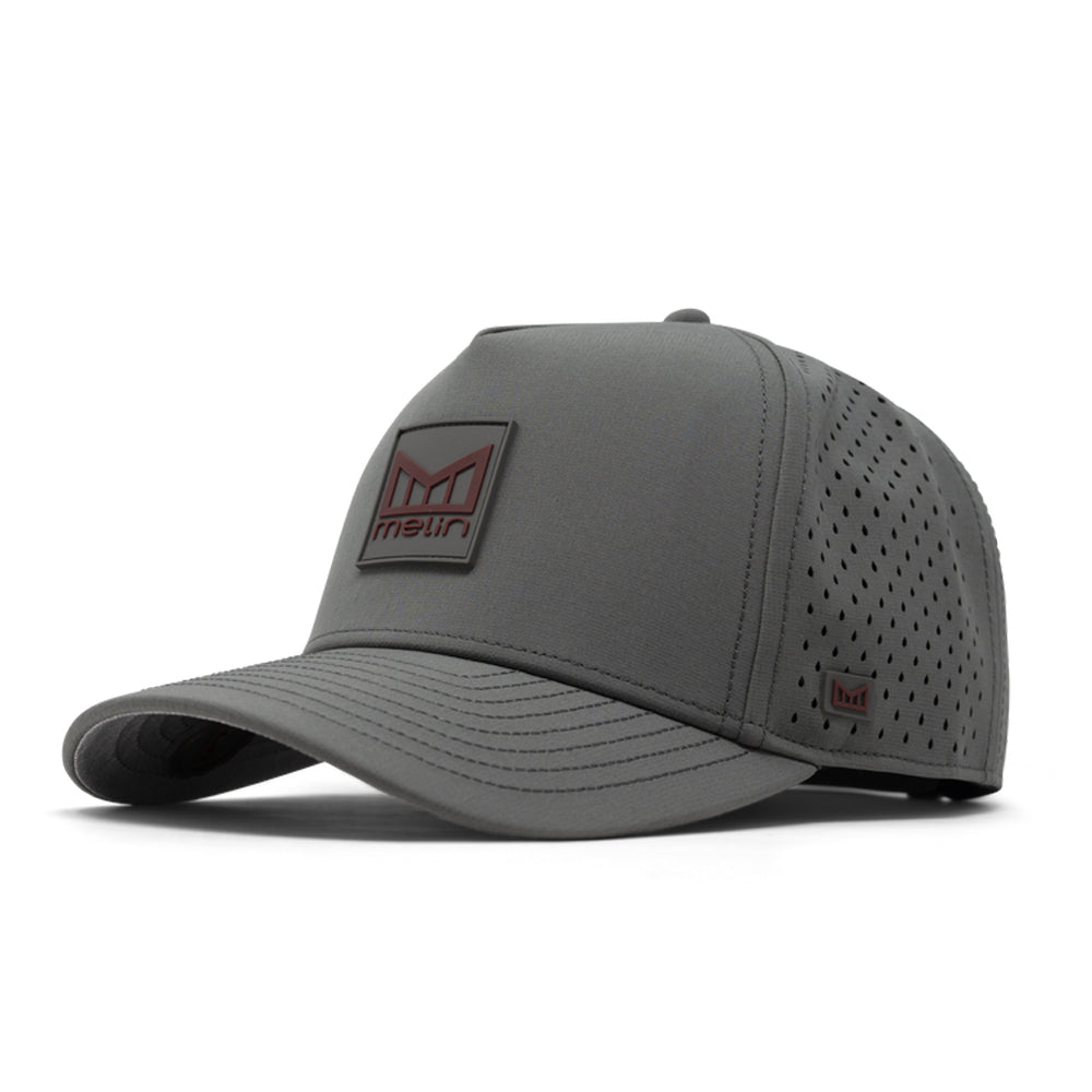Melin Hydro Odyssey Stacked Hat Pewter C