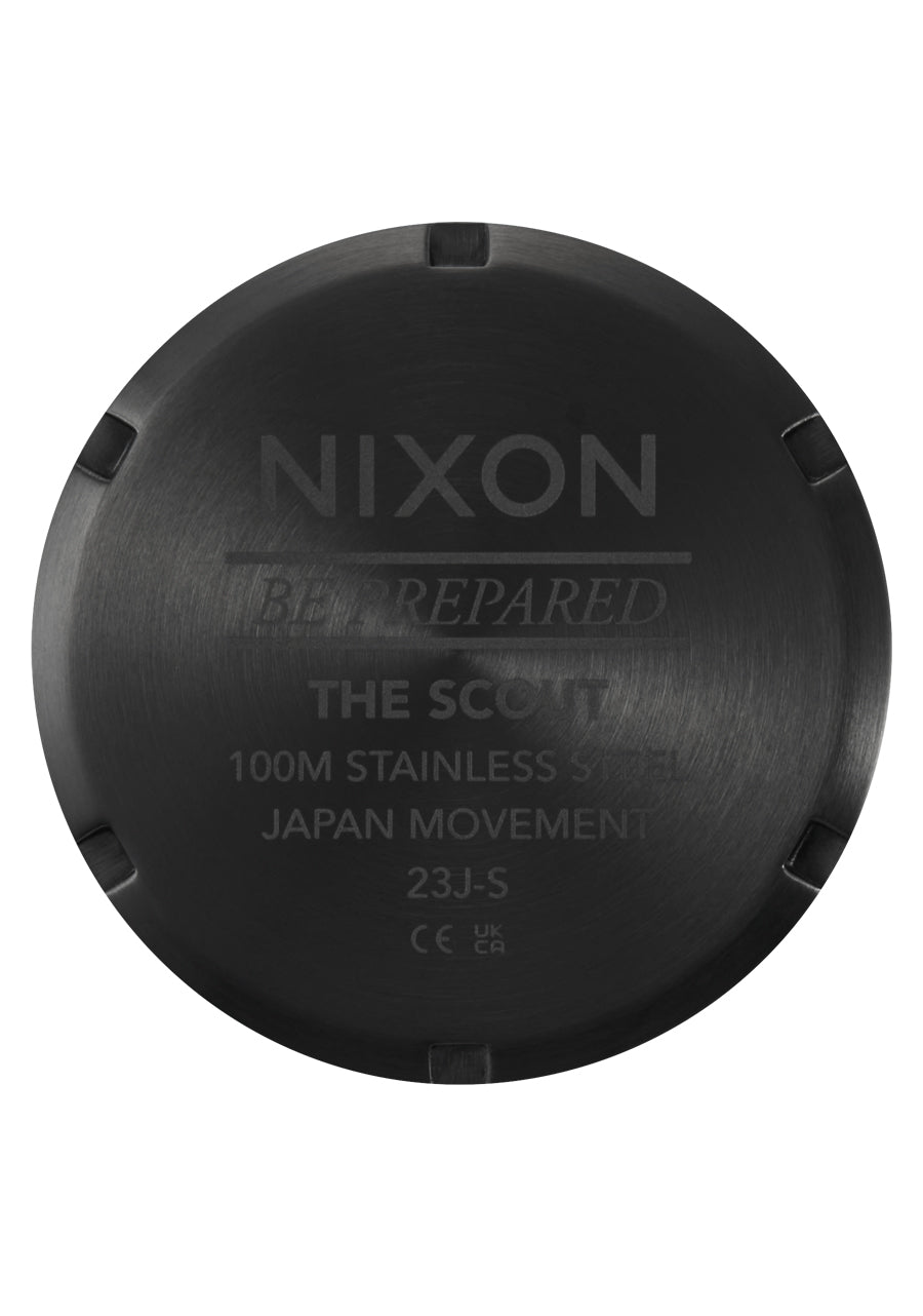 Nixon The Scout Watch 004-Black-Black