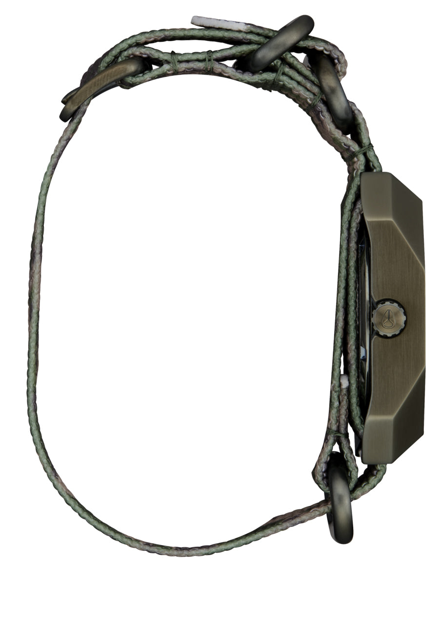 Nixon The Scout Watch 5118-Dark Olive-Camo