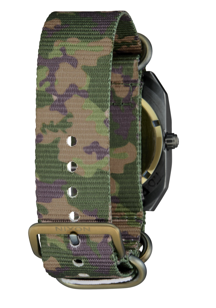 Nixon The Scout Watch 5118-Dark Olive-Camo