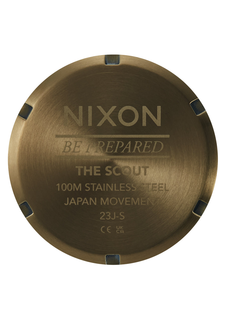 Nixon The Scout Watch 5118-Dark Olive-Camo