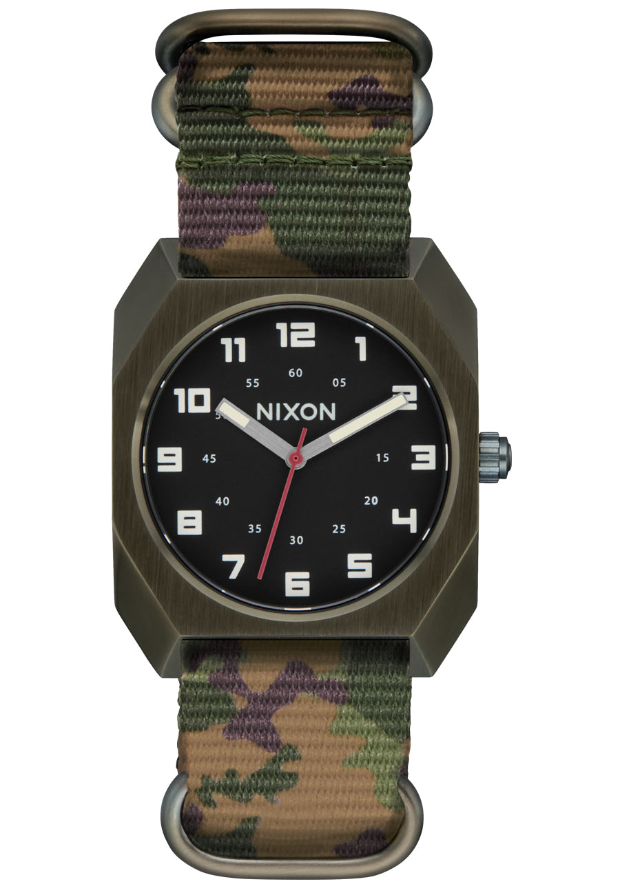 Nixon The Scout Watch 5118-Dark Olive-Camo