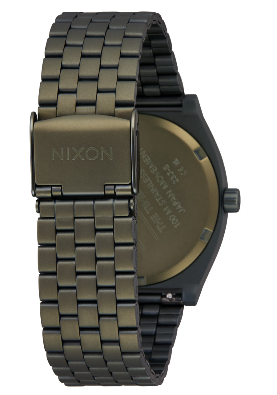 Nixon The Time Teller Watch 5251-Dark Olive-Dark Olive