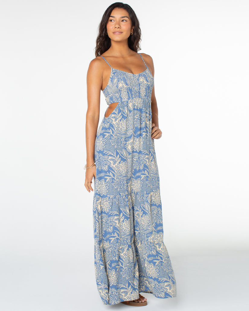 Roxy Hot Tropics Printed Maxi Dress BKP8 S